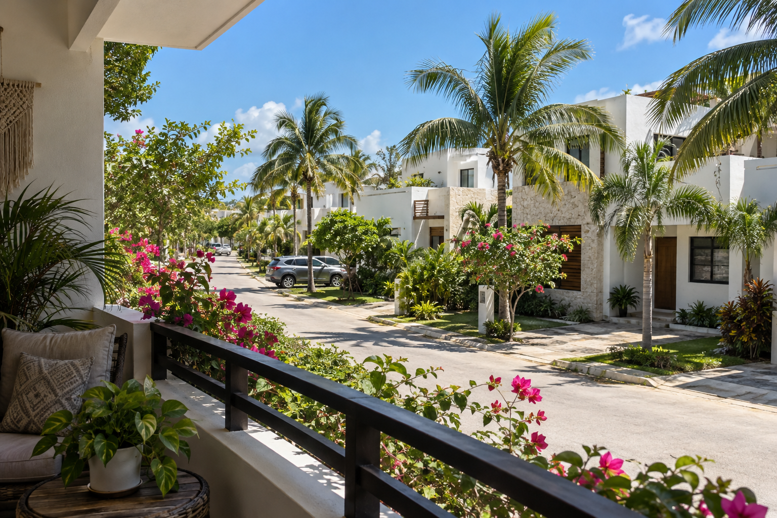 Where to live in Cancún: choosing an area for everyday life — AI-generated illustration; not a photograph of a specific property or location.