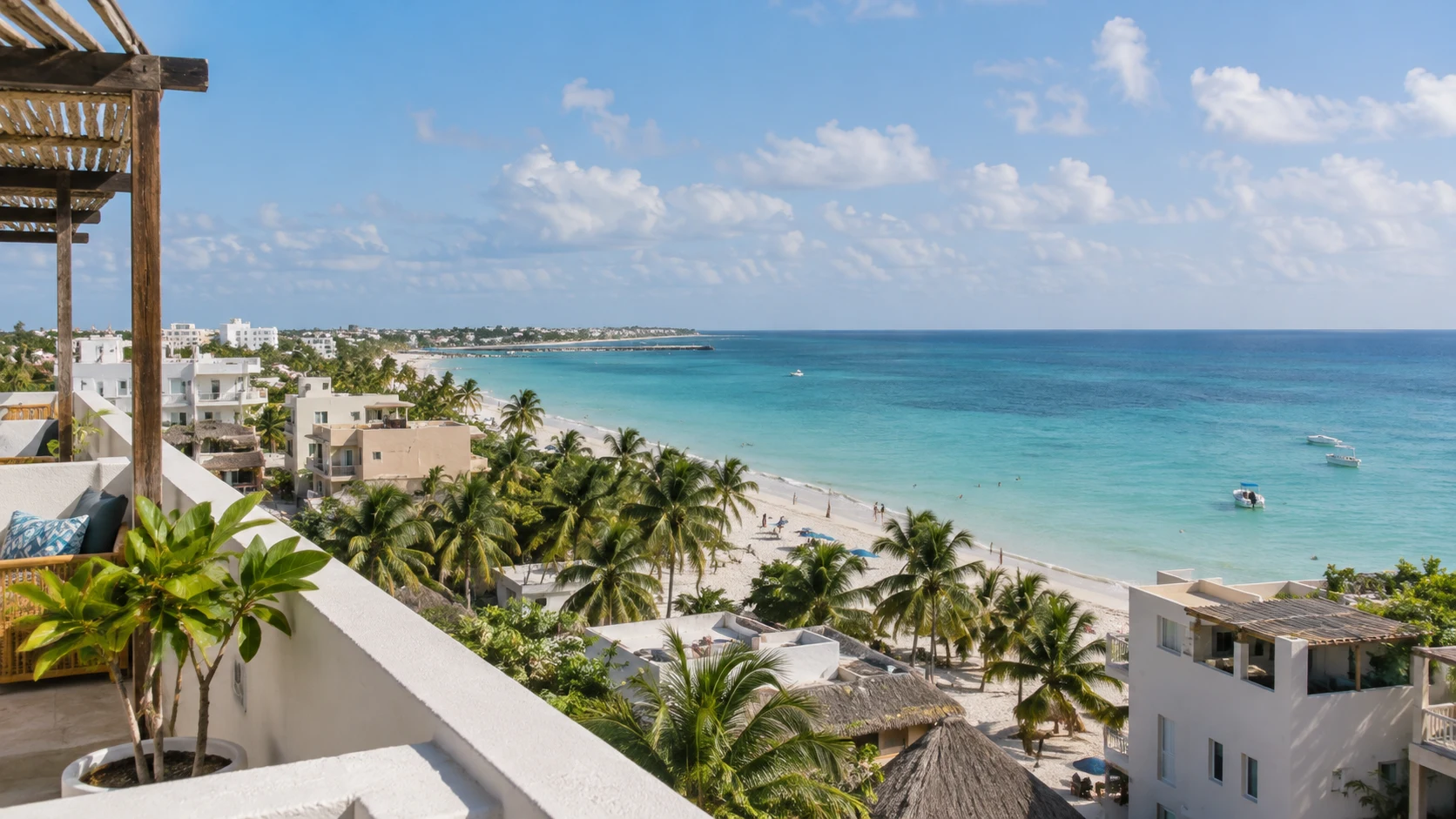 Apartment or house in Playa del Carmen: which fits your lifestyle? — AI-generated illustrative image; does not depict a specific property.