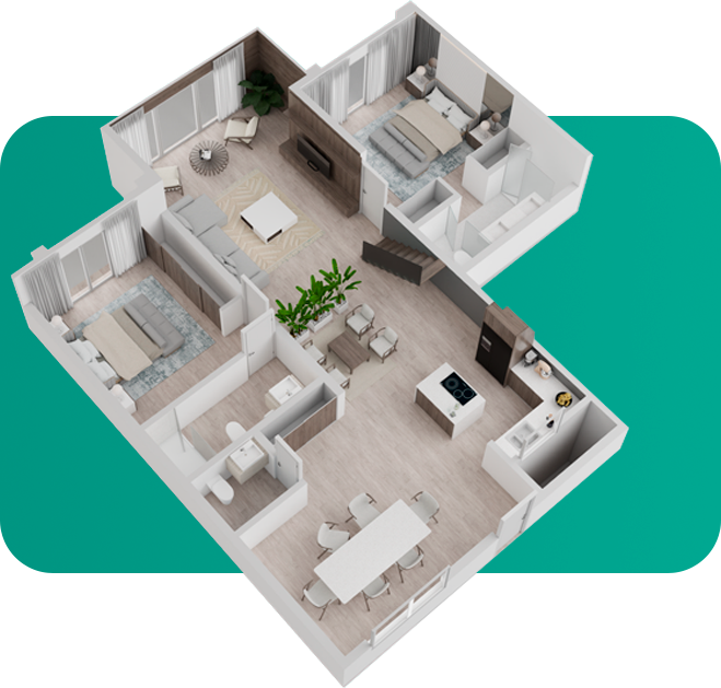 Apartamento Tipo B Penthouse