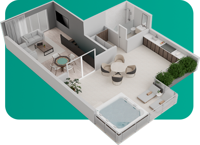 Apartamento Tipo B Terrace