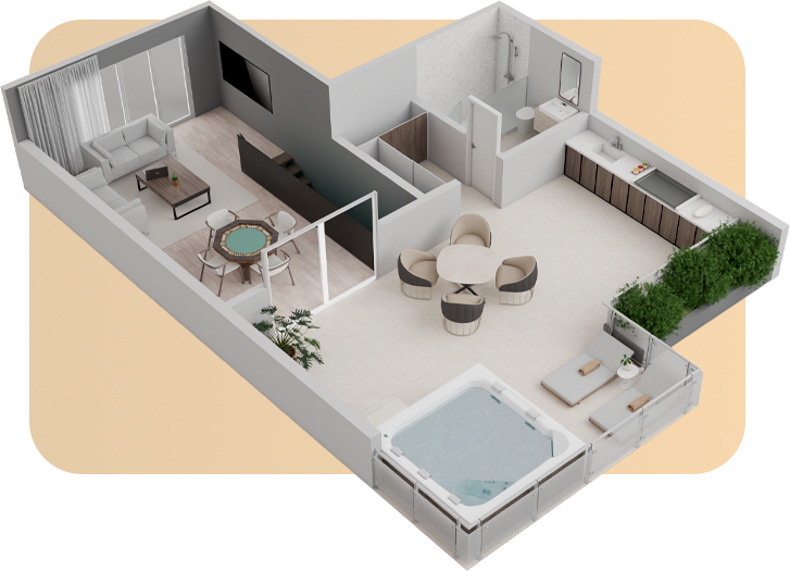 Apartamento Tipo C Terrace
