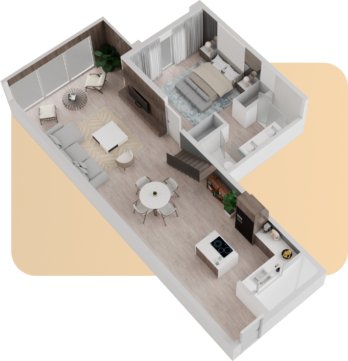 Apartamento Tipo C Penthouse