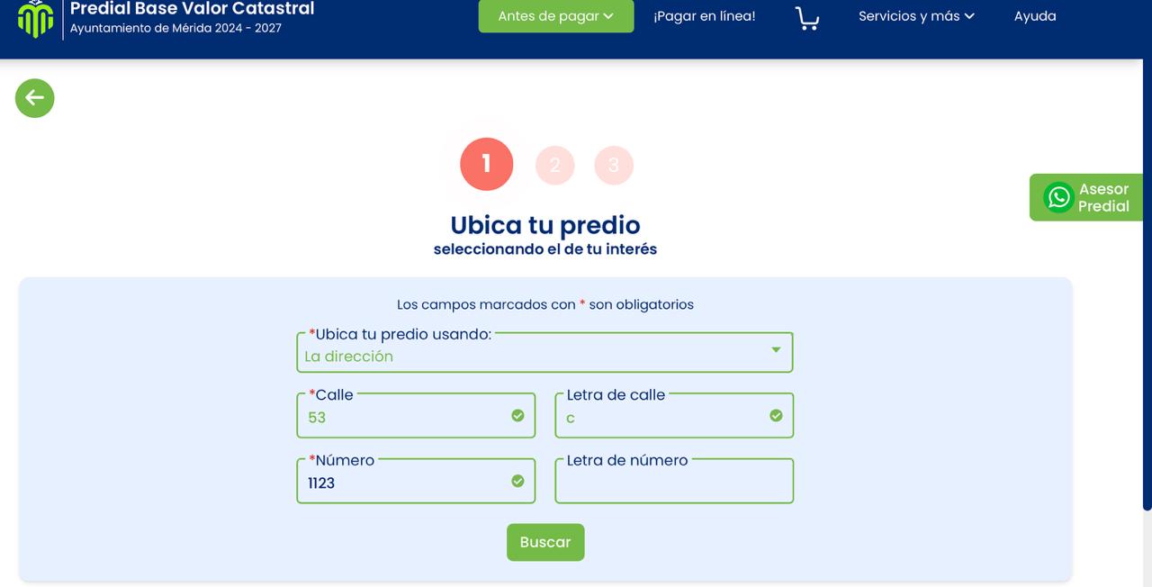Cómo ubicar tu predio para pagar el predial en Mérida