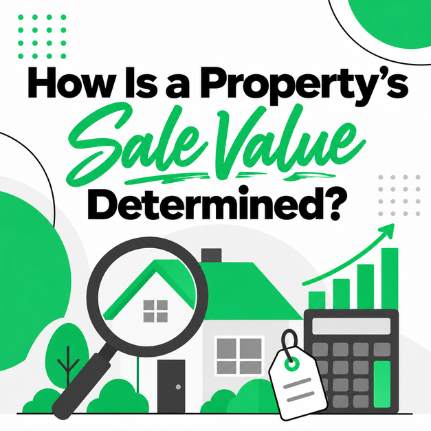 How is the value of a house determined