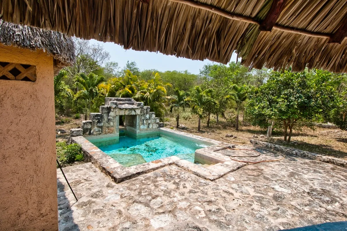 Existing residence on private ranch with cenote in Yucatan Mexico