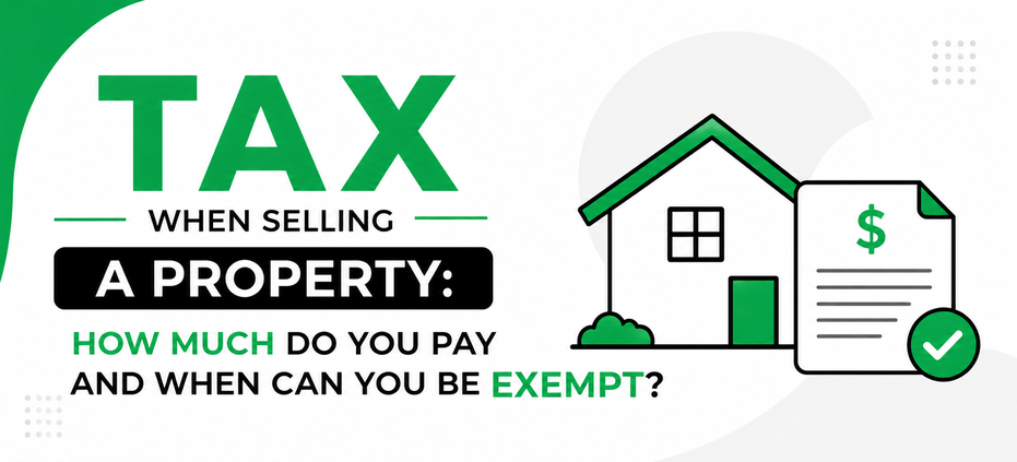 Capital gains tax when selling property in Playa del Carmen Tulum or Merida Mexico | Housebuy.mx