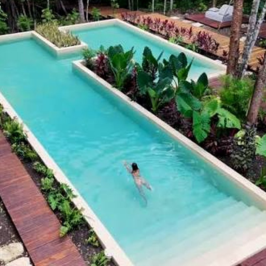 Alberca entre la selva, Tulum