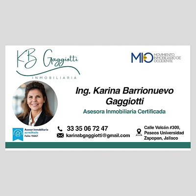 Inmobiliaria de karina violeta barrionuevo Gaggiotti