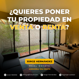 Soy Jorge, tu asesor inmobiliario