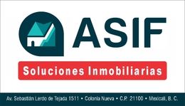 ASIF SOLUCIONES INMOBILIARIAS