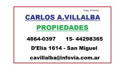 Carlos A Villalba Propiedades