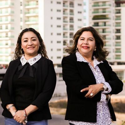 Selene Díaz y Magda González