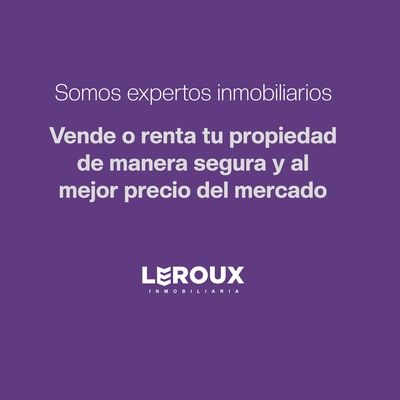 Asesor Leroux Inmobiliaria