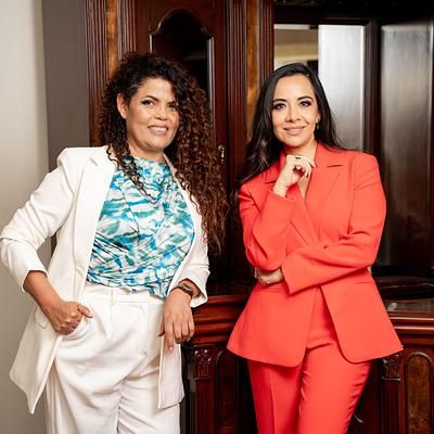 Rocío Veloz y Pamela Olivas. Rocío Veloz y Pamela Olivas.