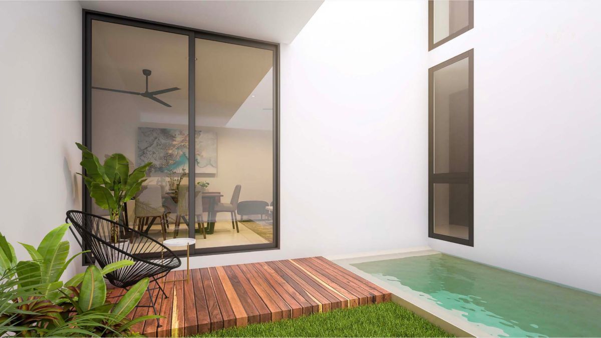 2 de 16: TERRAZA + PISCINA