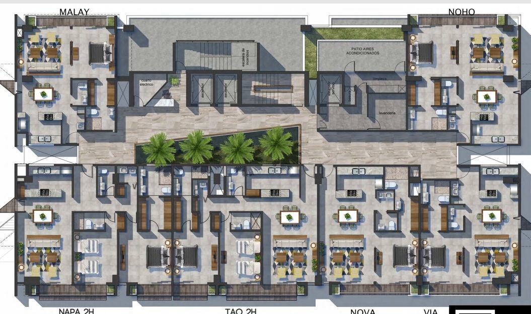 36 de 40: Master plan piso completo