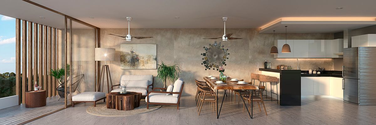 5 de 11: Condominios céntricos de 2 HAB en Playa del Carmen en venta