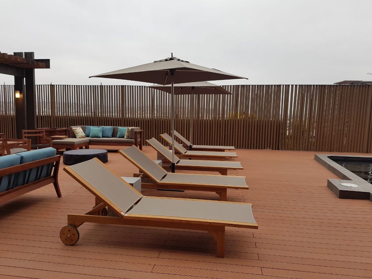 6 de 33: Camastros en alberca