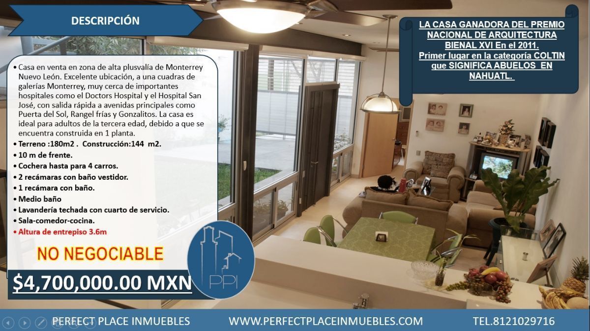 1 de 26: CASA EN VENTA EN COLINAS DE SAN JERONIMO MONTEREY