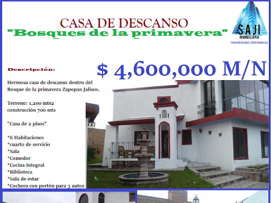 Casa en Bosques de la Primavera Zapopan | EasyBroker