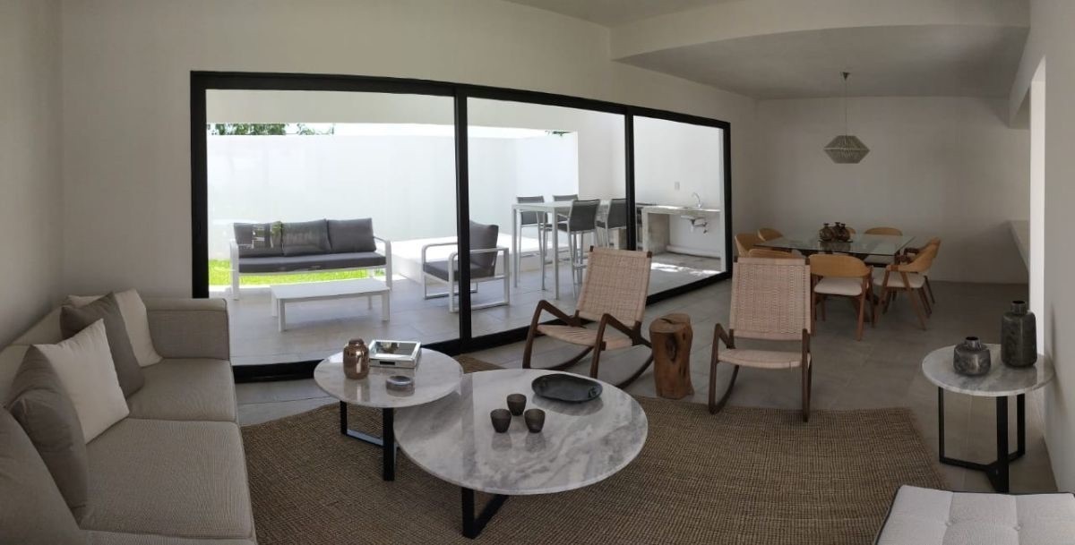 6 de 23: VISTA INTERIORES CON TERRAZA TECHADA MODELOS 220 Y 225