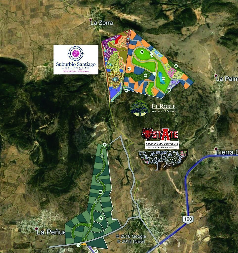 2 of 16: Ubicación, tomar la carretera 100 y cruzar la 200