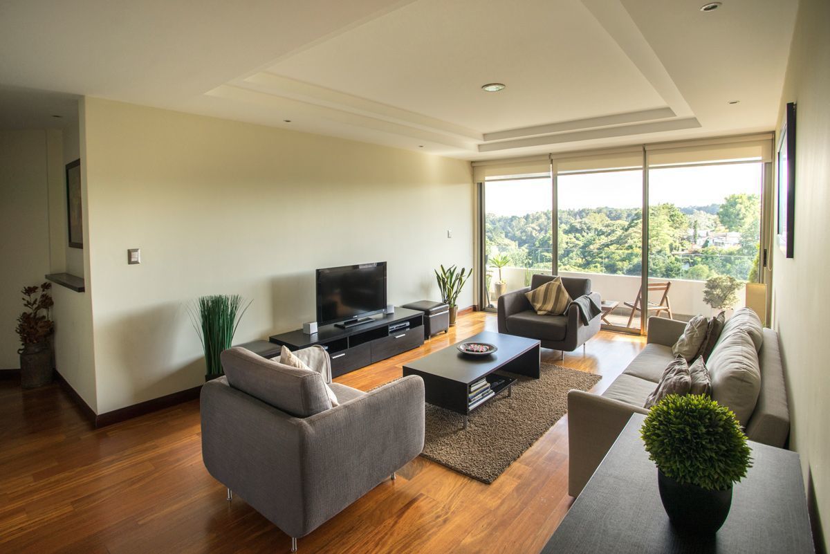 6 de 9: sala de apartamento