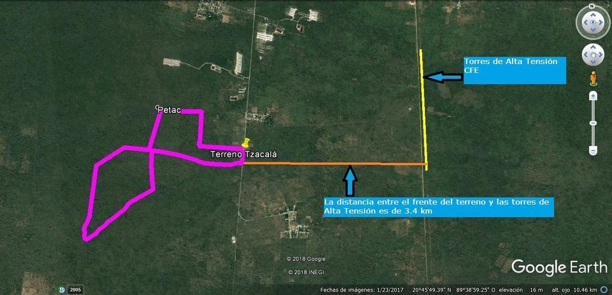TERRENO DE 244 HECTÁREAS EN SAN ANTONIO TZACALÁ, MÉRIDA, YUCATÁN - foto 1