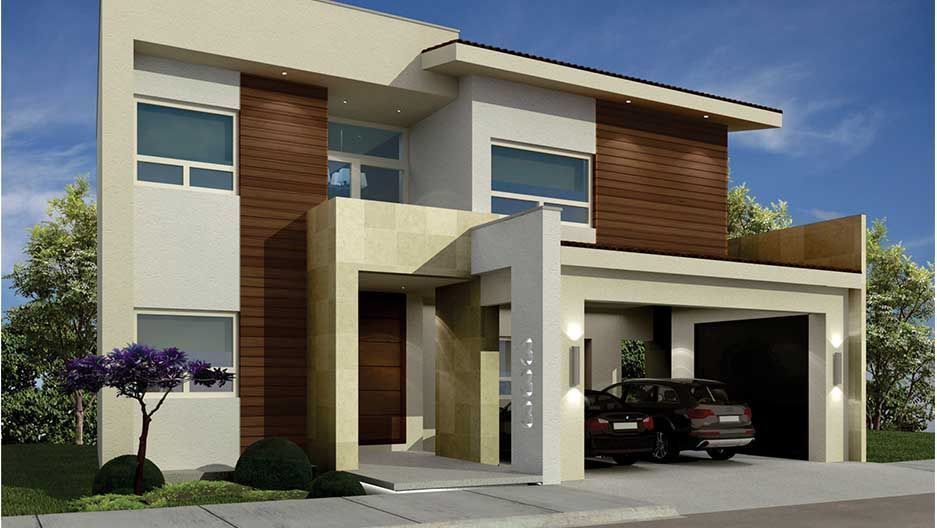 1 de 2: Fachada Contemporánea
