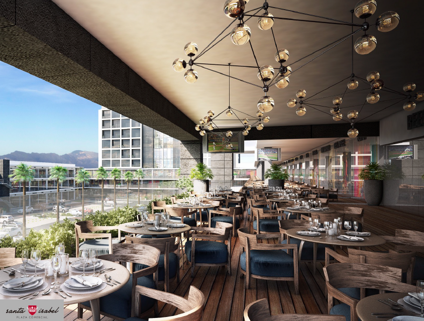 4 de 8: DETALLE ZONA DE RESTAURANTES