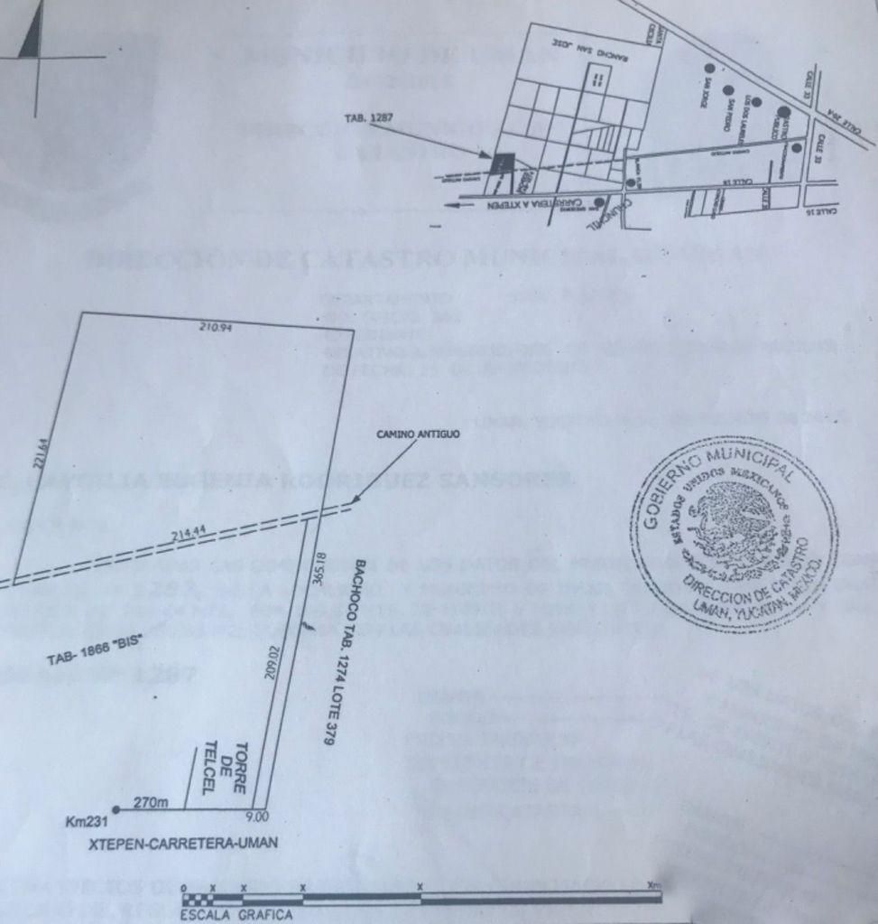 VENTA TERRENO SOBRE CARRETERA UMAN YUCATAN - foto 3