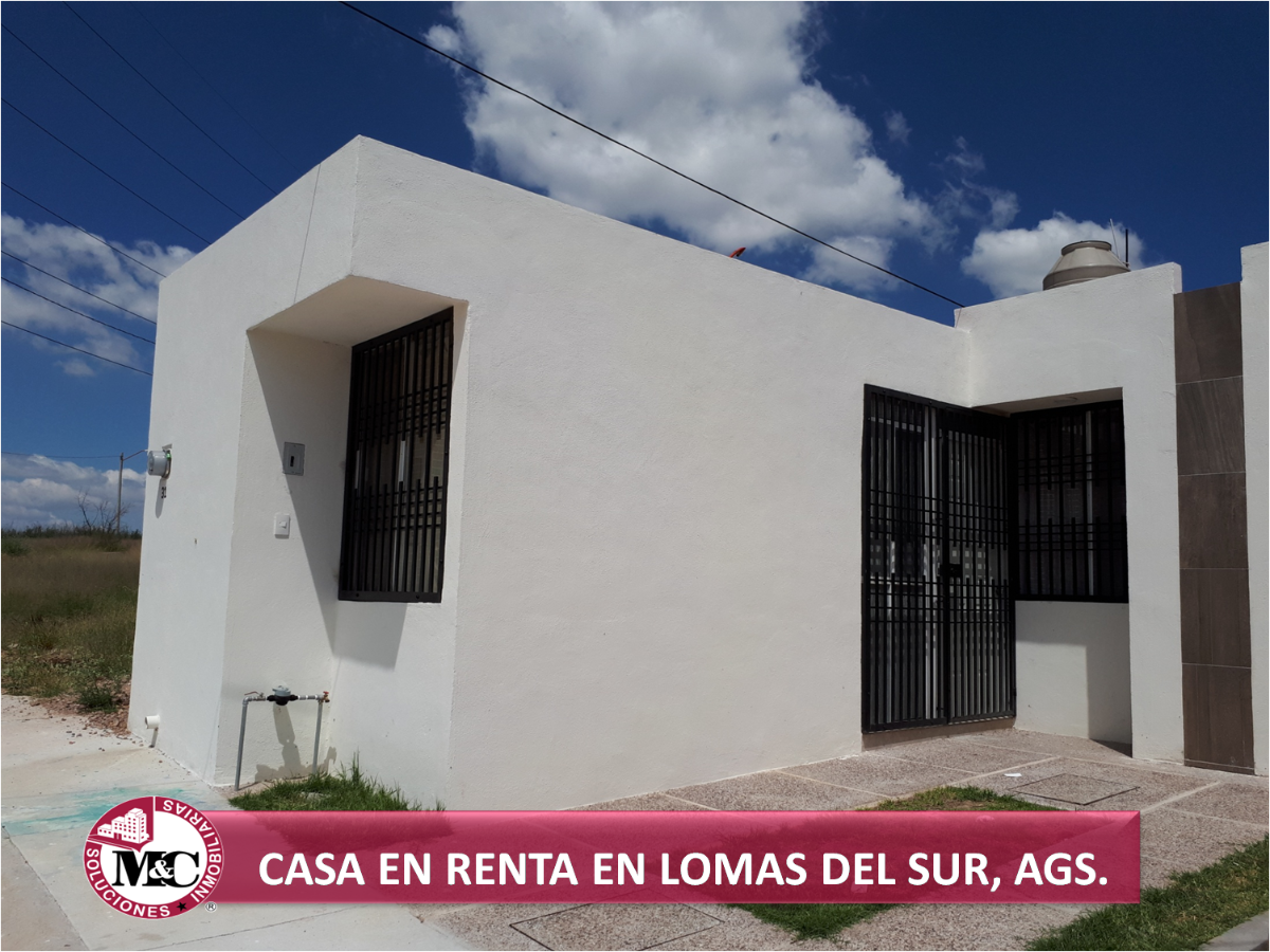 CASA RENTA EN LOMAS DEL SUR SEMI-AMUEBLADA,AGS. | EasyBroker