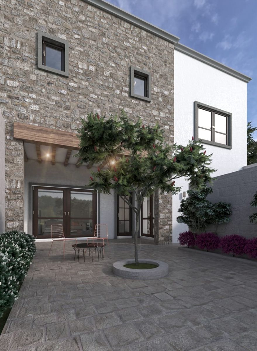 3 of 5: Fachada interior 