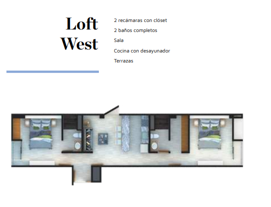 8 de 13: Modelo Loft West