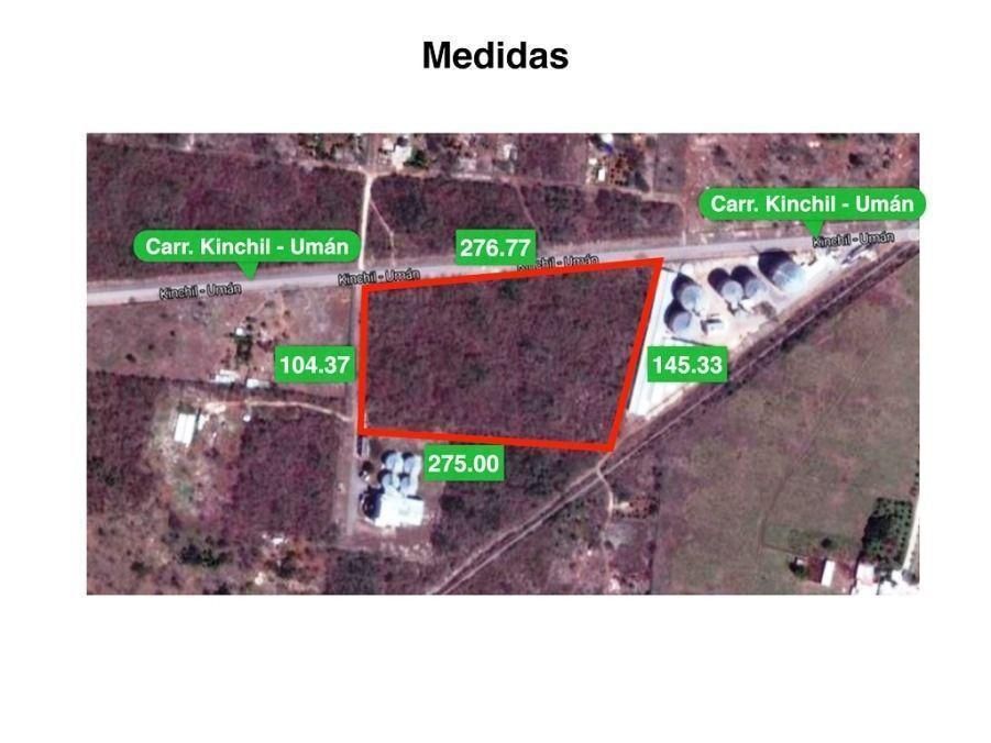 2 de 7: Terreno en Venta Umán - Kinchil 3.5hectáreas ,Mérida Yucatán
