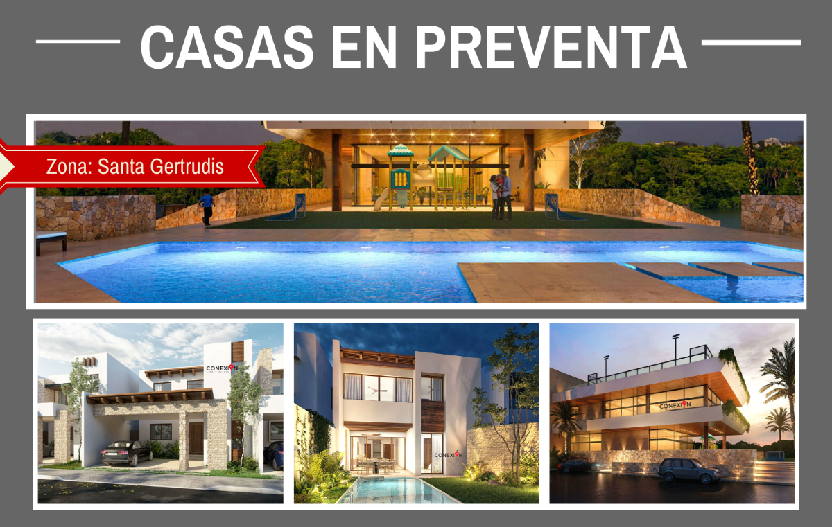 1 de 10: Casas en Preventa en Mérida, Yucatán.
