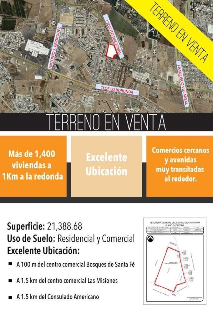 Terreno Venta Av Ejército Nacional zona Consulado USA 21,388 mt2 MicBet RMH
