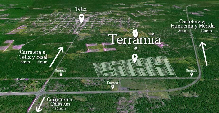1 de 15: Vista área del desarrollo