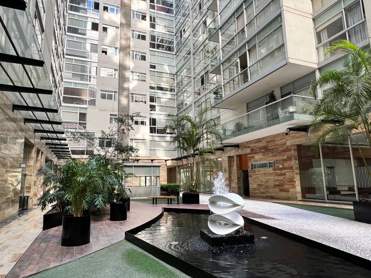 Depto en Renta City Towers Coyoacan con terraza