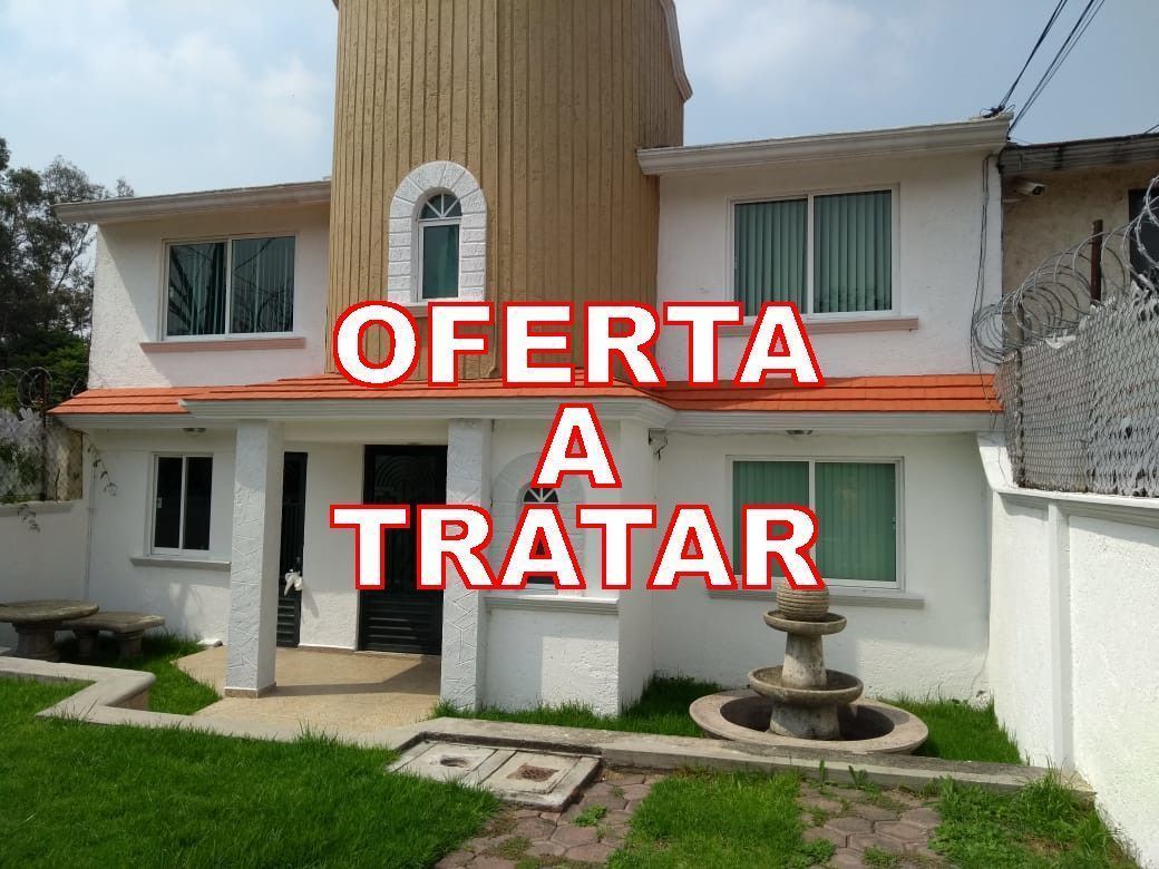 OFERTA A TRATAR VENTA CASA CON 4 RECAMARAS Y AMPLIO JARDIN BOSQUES DEL LAGO