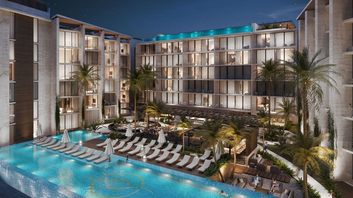 Condominio de lujo a una cuadra del mar en Playa del Carmen