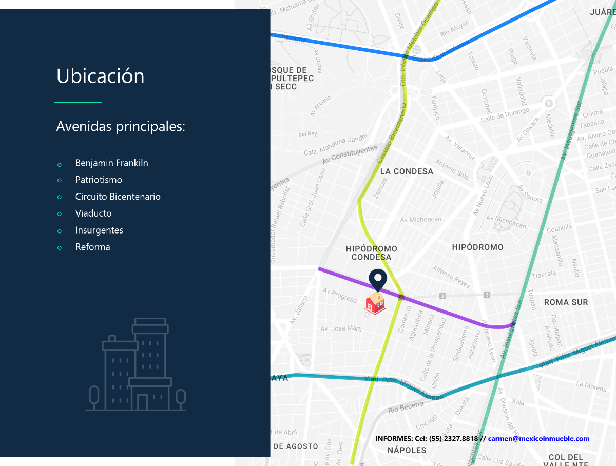 16 de 29: CARMEN LABORIN - VENTA DEPARTAMENTO #ESCANDON #CDMX 
