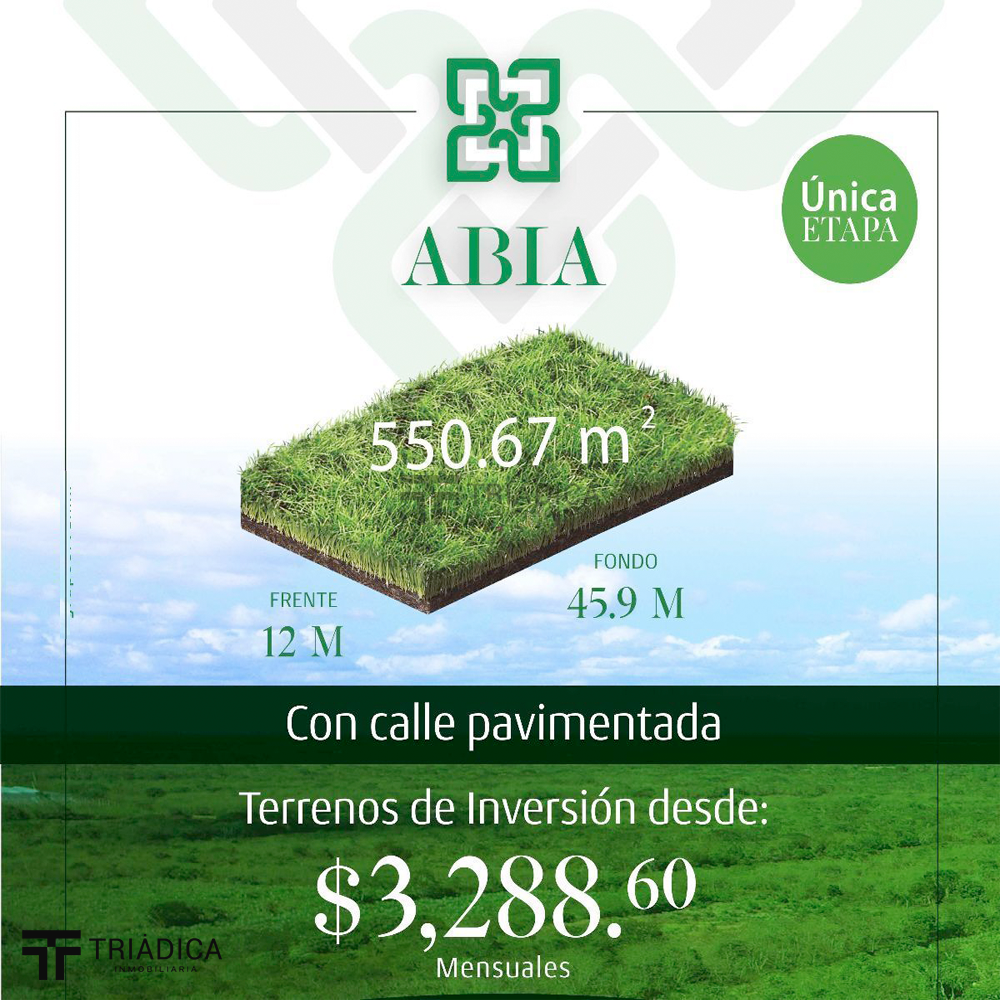 2 de 15: Lotes desde $3288.60 mensuales