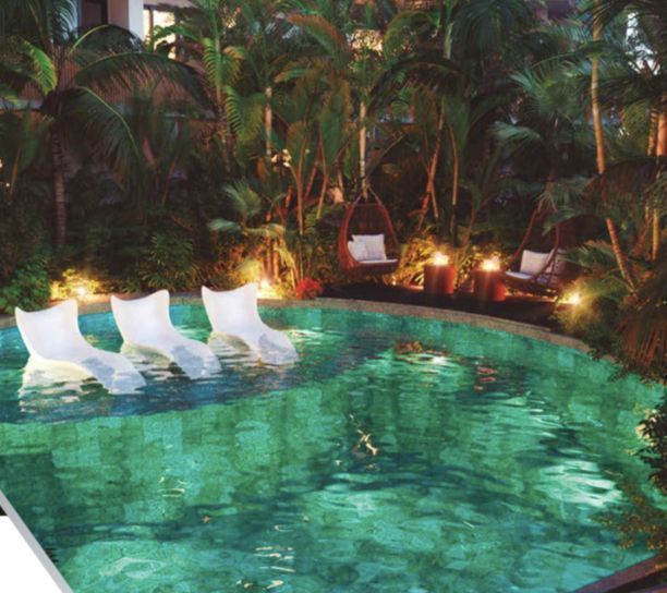 Departamento de lujo con spa, alberca y floating room