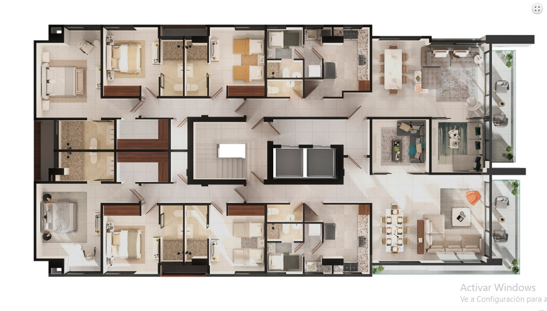 Arch 3 Apto. 3 Hab. 178 m2 EasyAviso