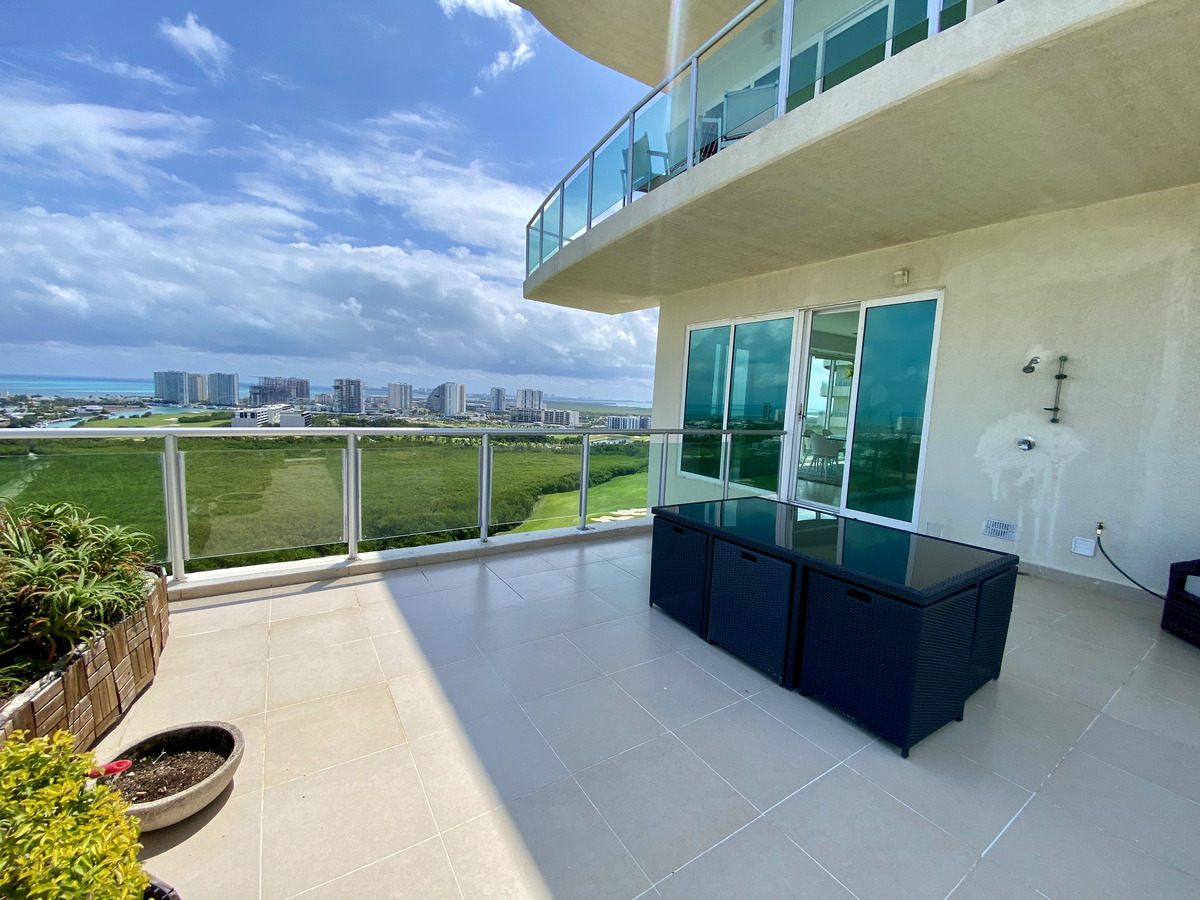 12 de 40: Penthouse amueblado en renta en Puerto Cancun