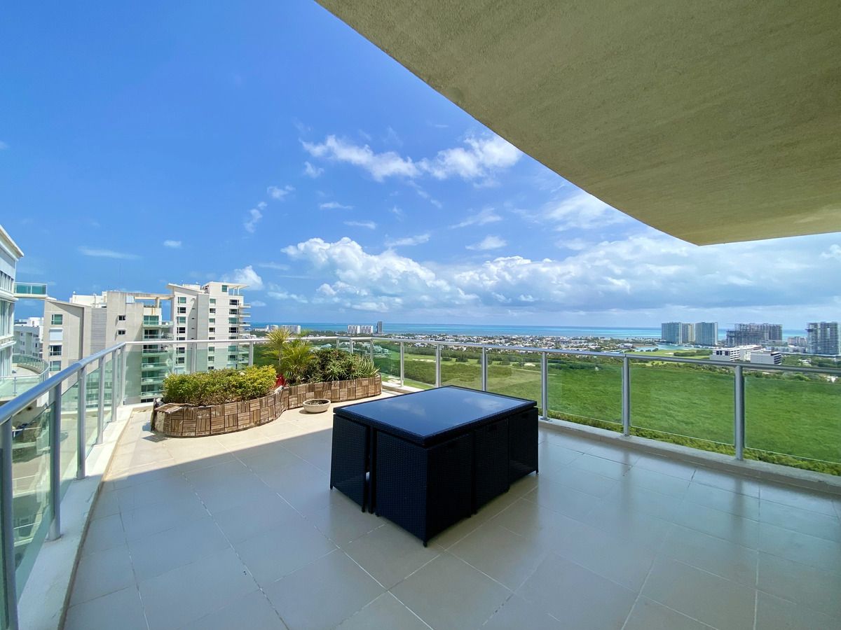 6 de 40: Penthouse amueblado en renta en Puerto Cancun