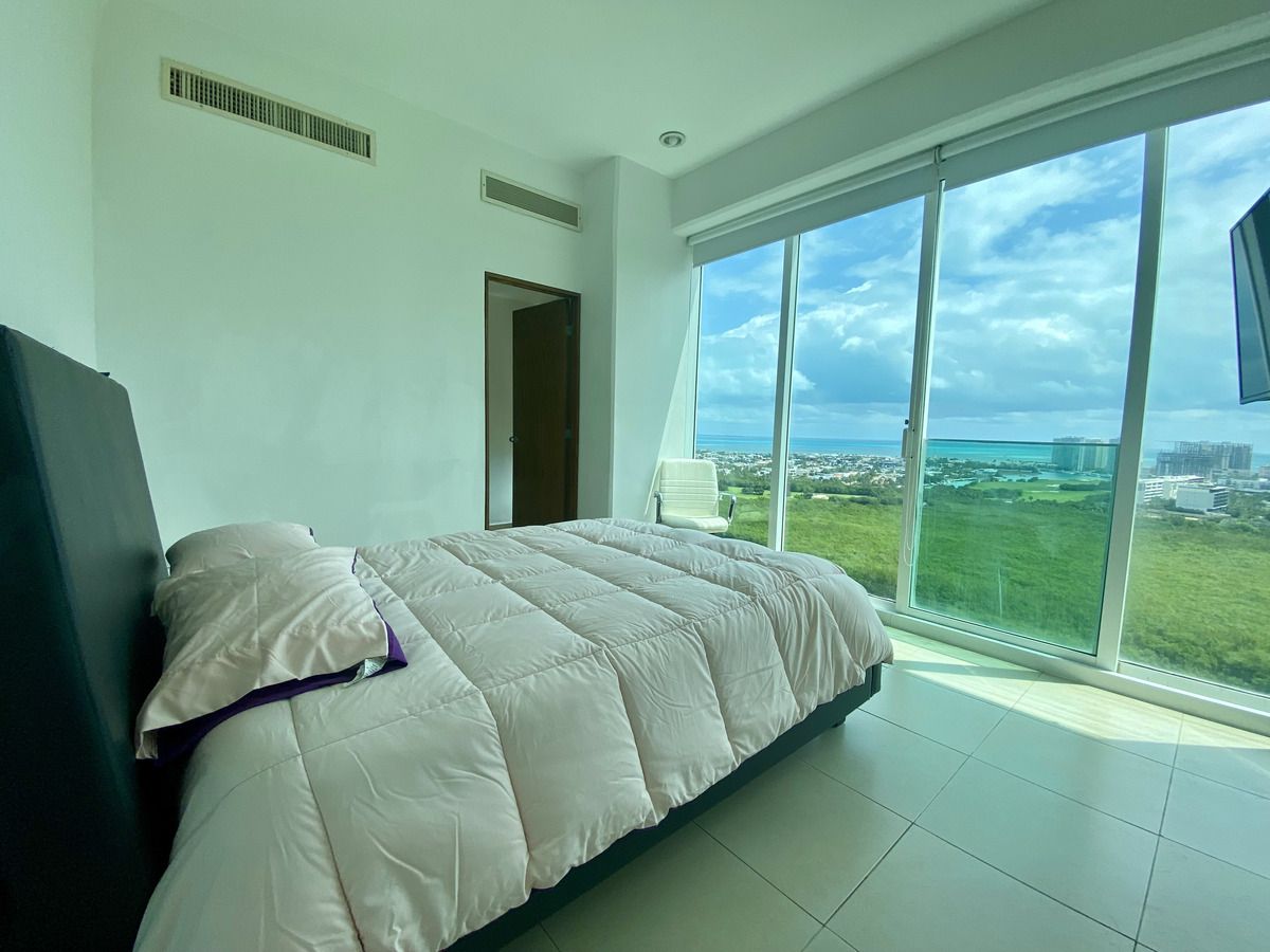 17 de 40: Penthouse amueblado en renta con vista al mar de Cancun