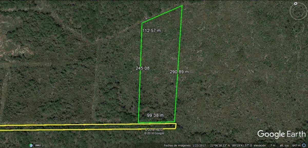 Terreno en Venta en Merida de 2.6 Hectáreas Conkal