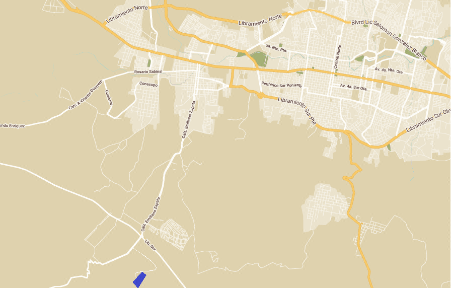 Terreno 48 Has $16,800,000 Precio Total en Tuxtla Gutierrez